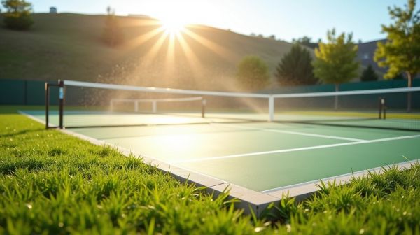 Optimiser la construction d'un terrain de pickleball facilement